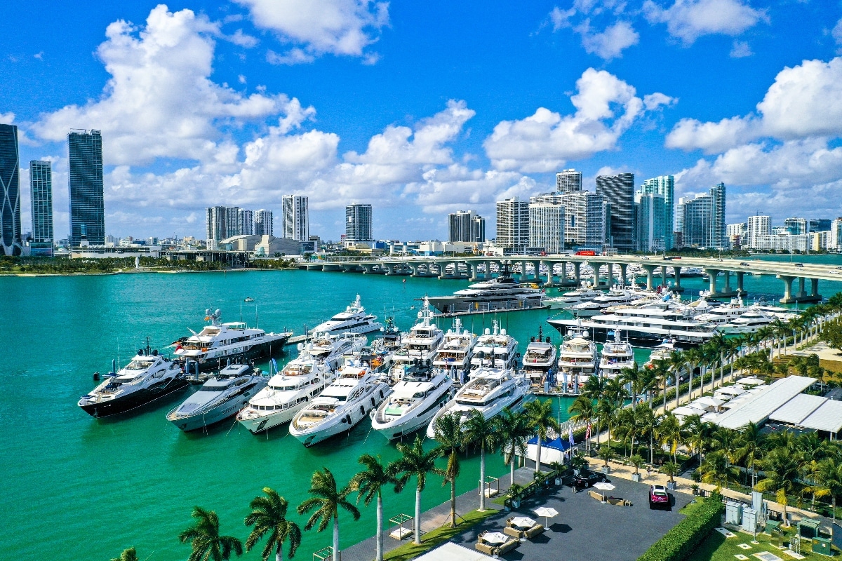 Yacht in Miami